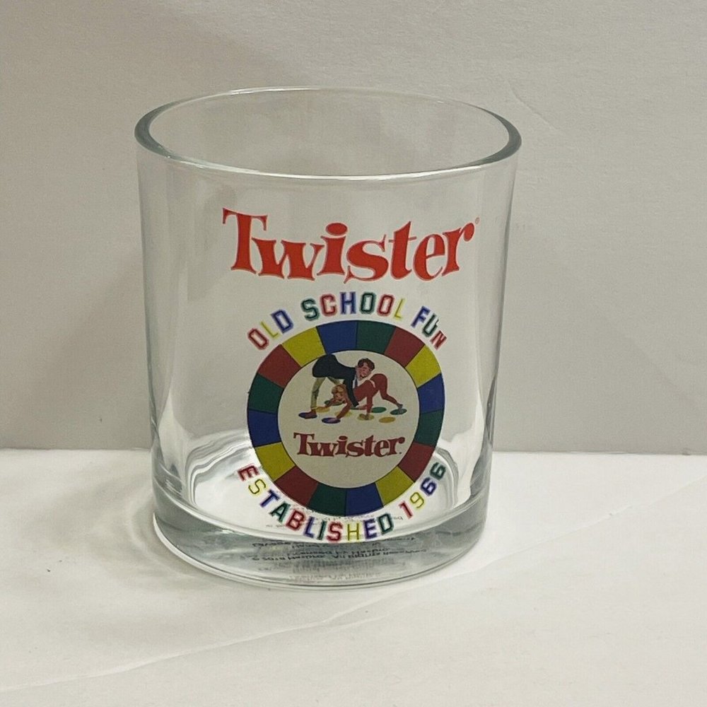 Twister Glass 2018 Hasbro Twister Board Game Read Description